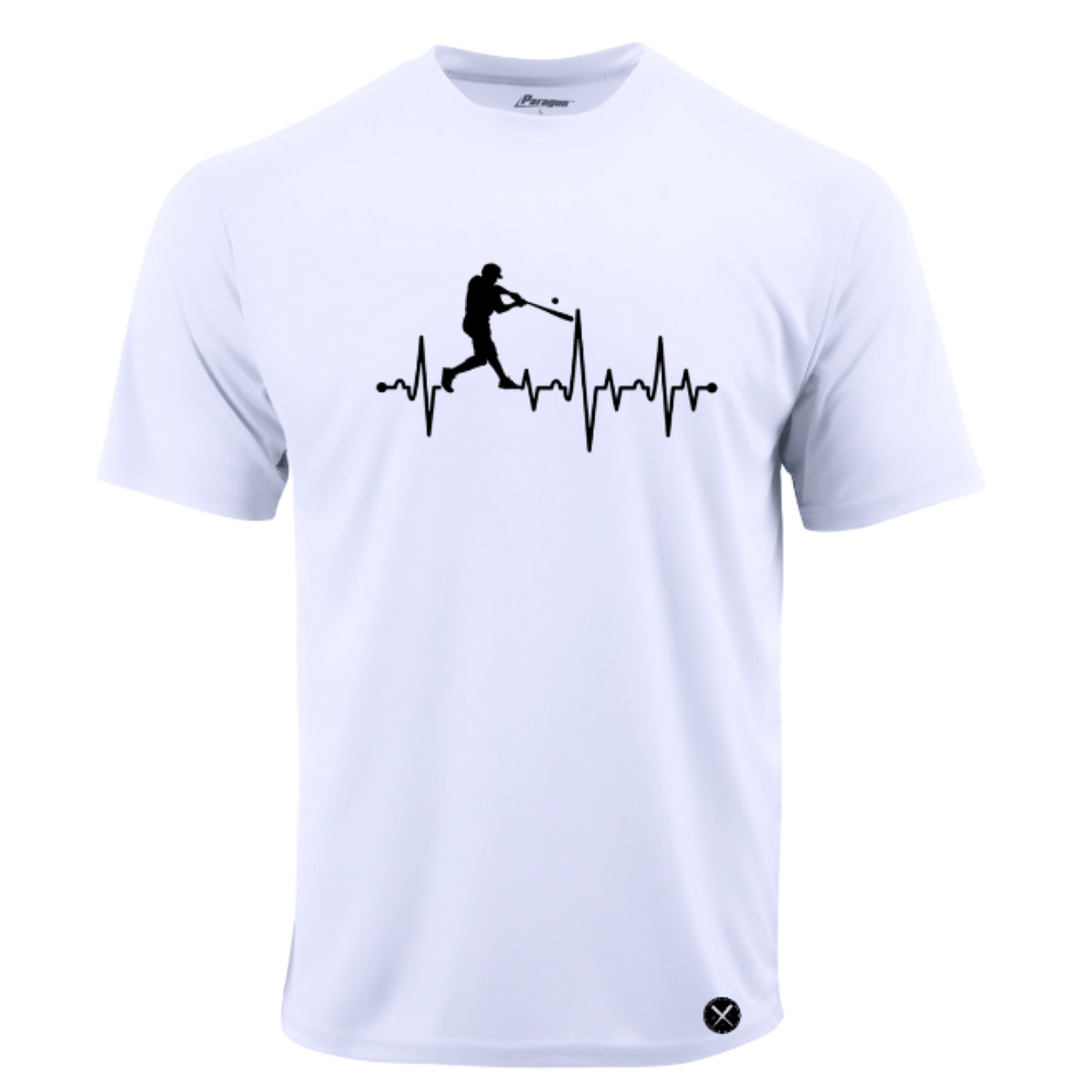 Youth Baseball Heartbeat shirt