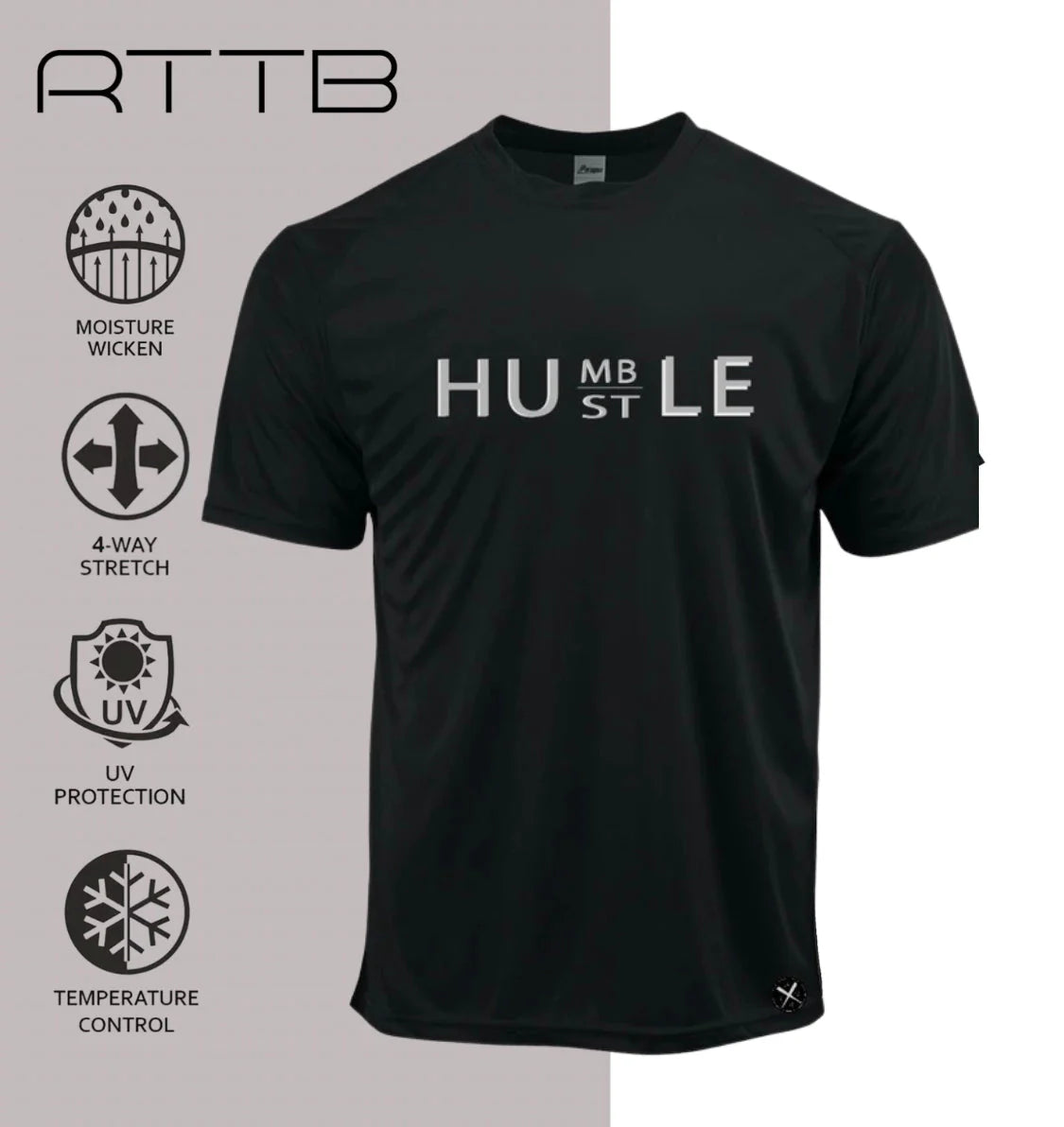 Youth Humble/Hustle Baseball t shirt
