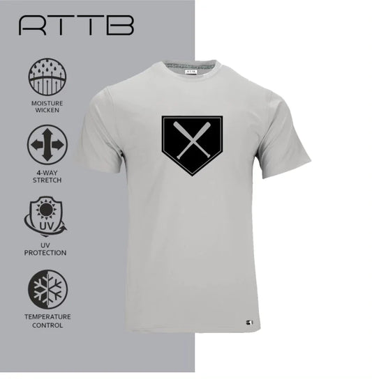 Youth Baseball T-Shirt – Home Plate Logo | Premium Fit |