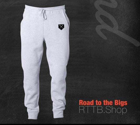 Mens quality heavyweight Joggers with Home plate logo -